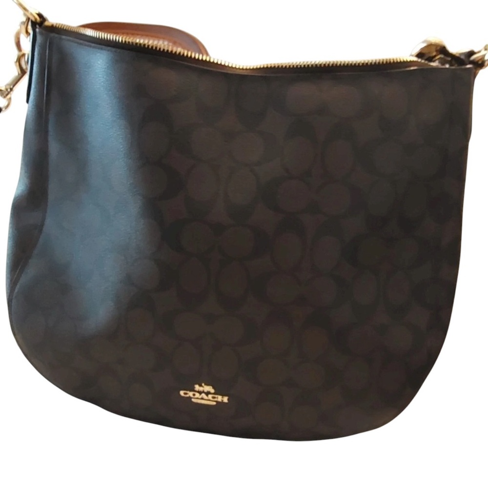 Coach Black and Brown Women's Bag - excellent condition